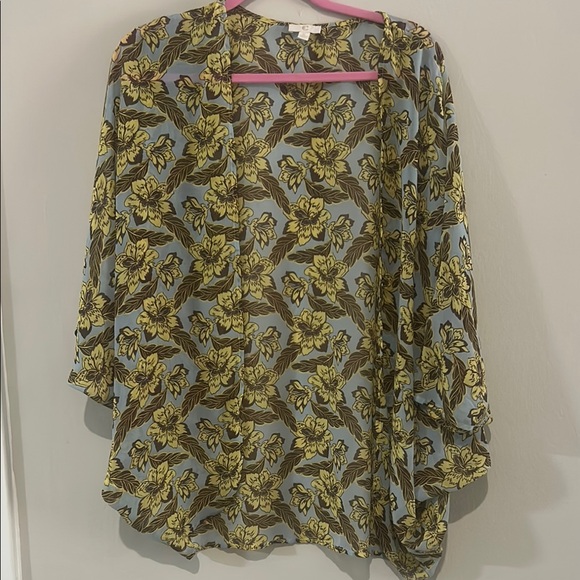 C Tops - Floral Sheer Women's Top